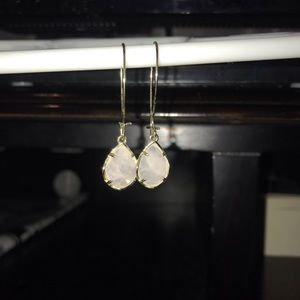 light pink Kendra Scott earrings